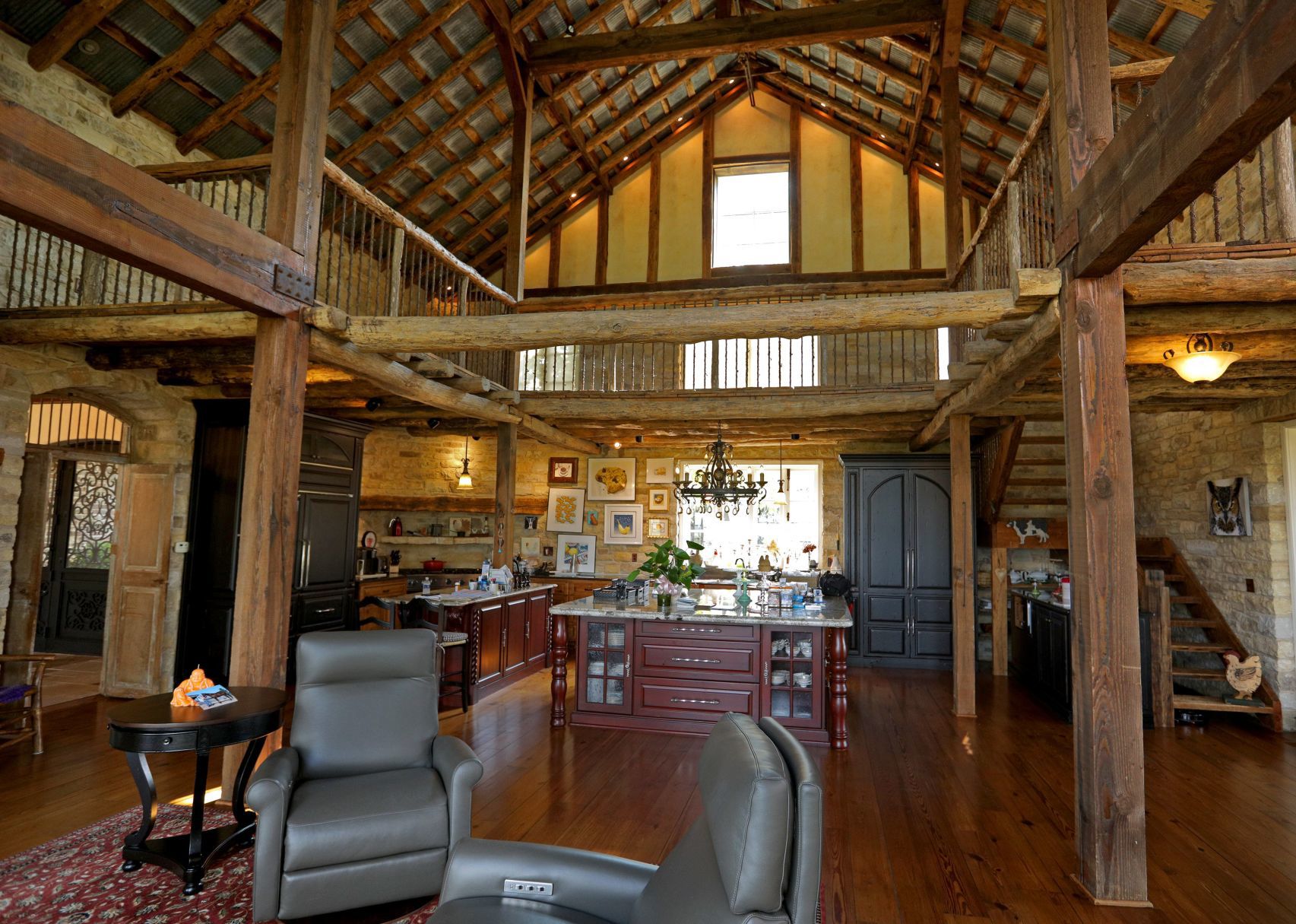 At home: Ron Brown's Franklin County ranch